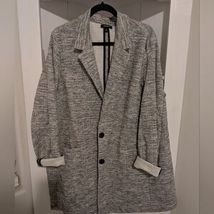 Torrid Gray Boxy Blazer